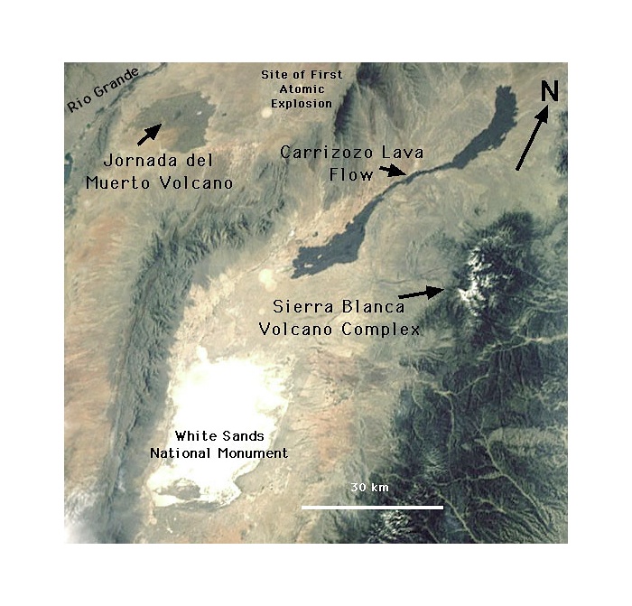 Sierra Blanca Volcano - Capitan -Carrizo intrusions | New Mexico Museum